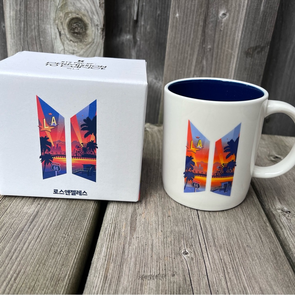 BTS Permission To Dance LA Mug